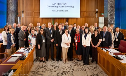 65th EUROSAI GOVERNING BOARD was held in Rome on 25 and 26 May 2026